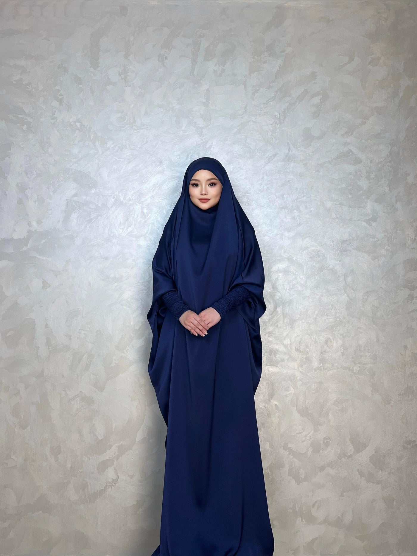 LM001 Muslim Dress for Women One Piece Jilbab Prayer Clothes Muslim jilbab abaya Dress Khimar Islam Dubai Outfits - LM001-LATTE-Jilbab Only LumosModesty