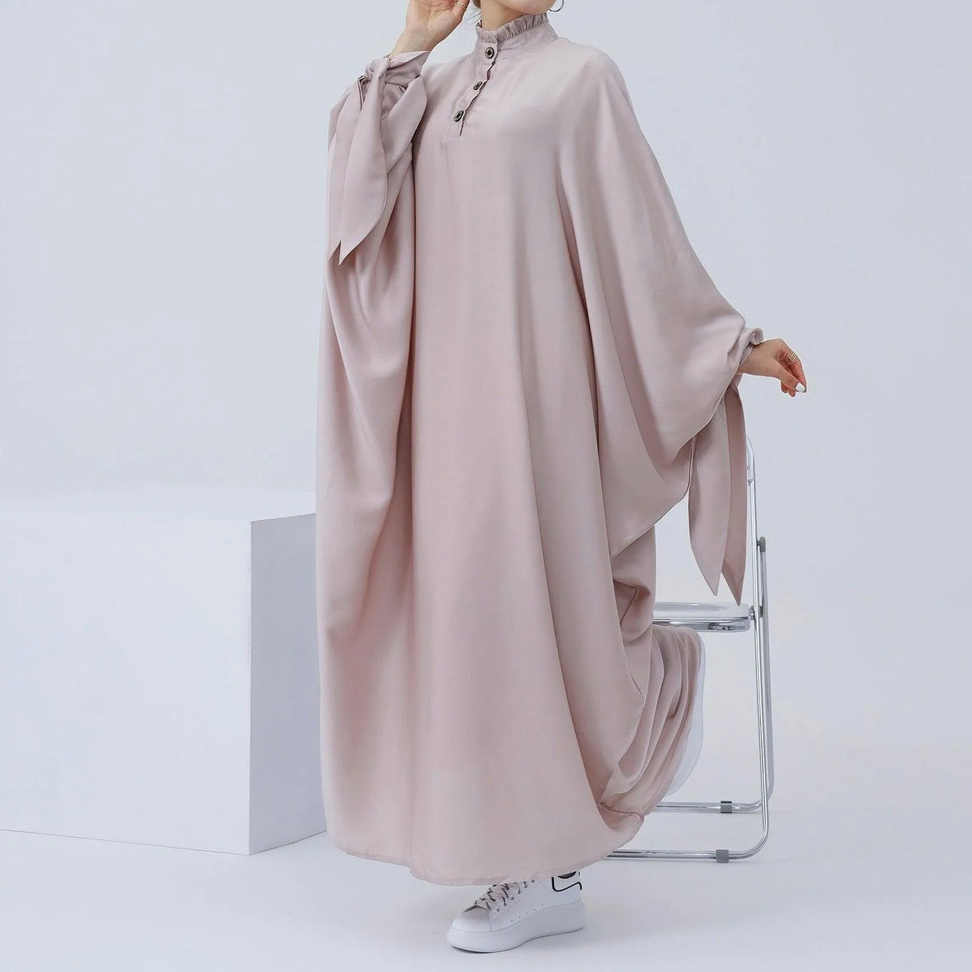 LM019 Butterfly Abaya - Diff Colours - LumosModesty