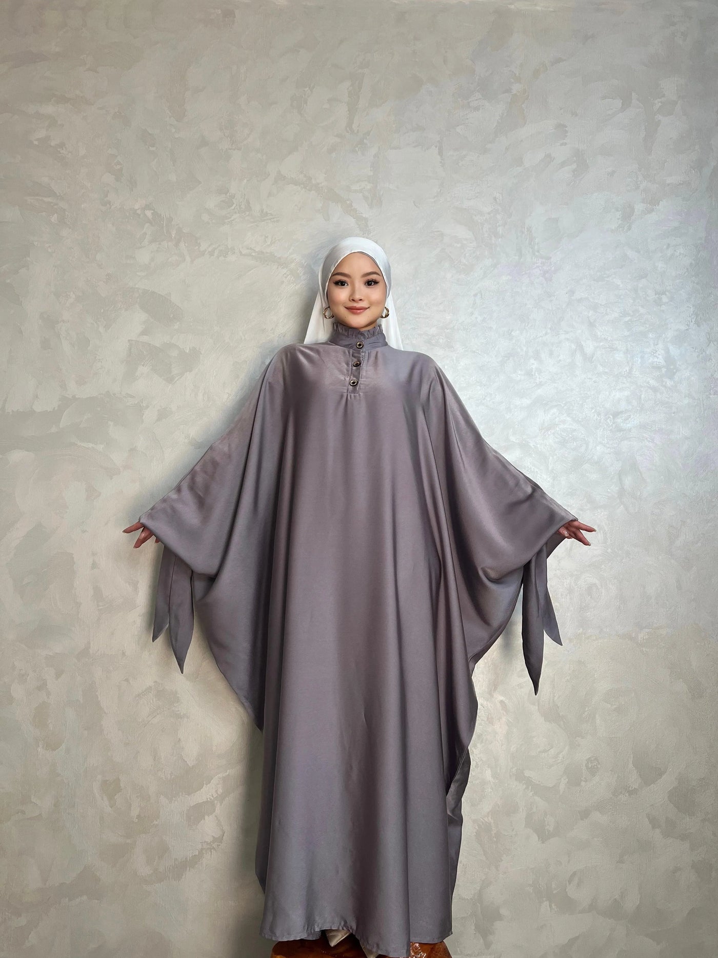 LM019 Butterfly Abaya - Diff Colours - LumosModesty