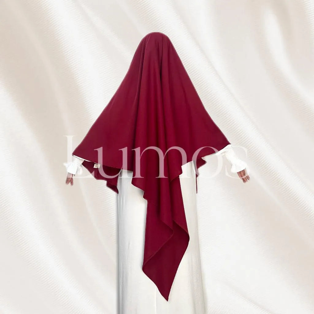 LM501 One Layer Khimar Nidha - LumosModesty